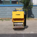 Suministro de fábrica Pequeño rodillo de compactación de suelo de gasolina portátil de 200 kg